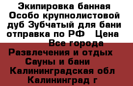 Экипировка банная Особо крупнолистовой дуб Зубчатый для бани отправка по РФ › Цена ­ 100 - Все города Развлечения и отдых » Сауны и бани   . Калининградская обл.,Калининград г.